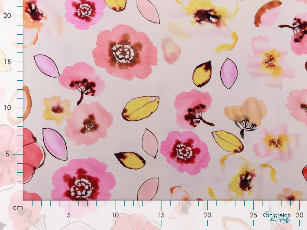 Jersey Avalana - Flower Power - creme