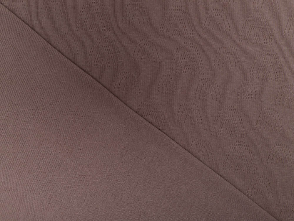 Baumwolle Feinstrick-Jersey Pointoille Lochmuster - Regenbögen