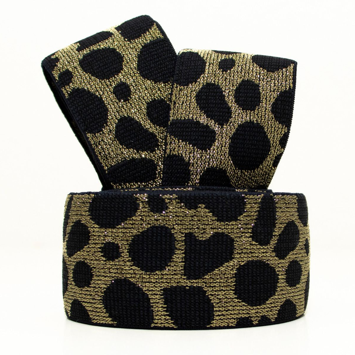 Gummiband ca. 40 mm - Animalprint-Gepard