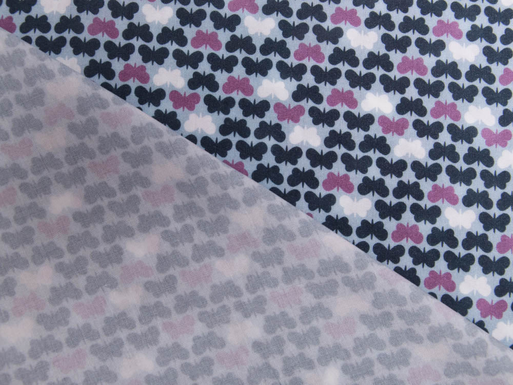 Webware Viskose Butterflies by lycklig design - Schmetterlinge