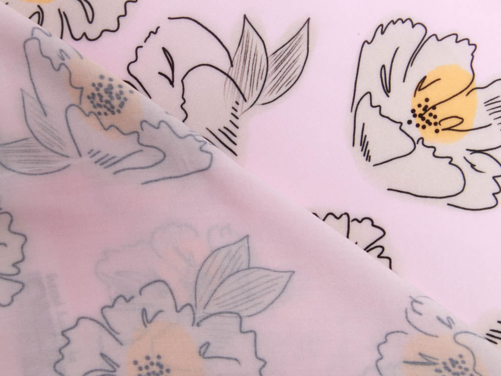 Webware Viskose Swafing Happy Me by Cherry Picking - Blüten