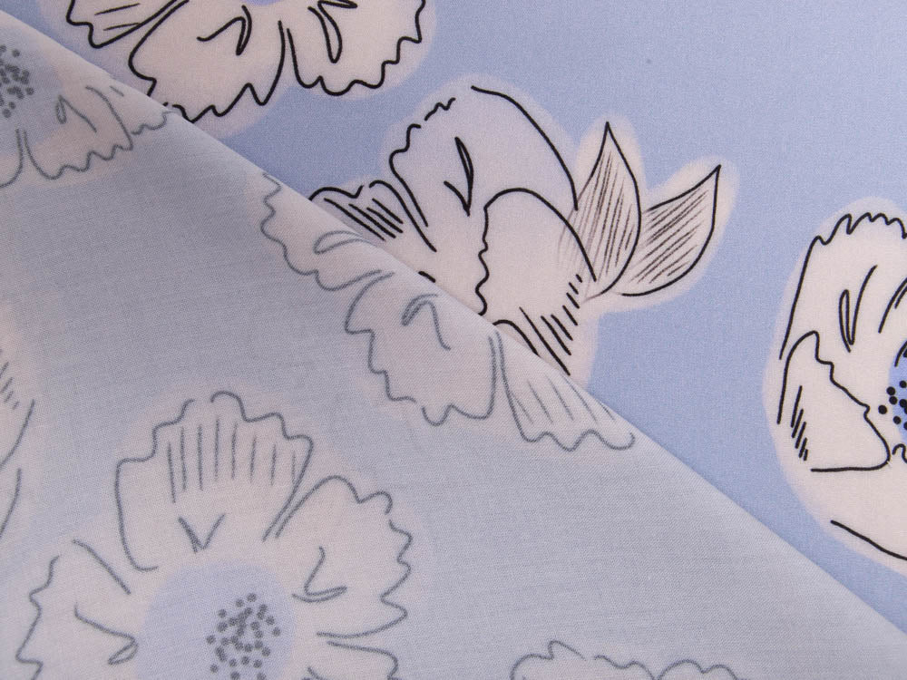 Webware Viskose Swafing Happy Me by Cherry Picking - Blüten