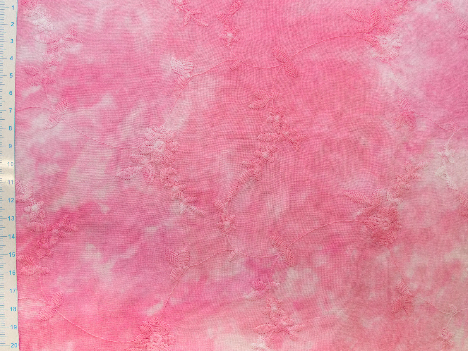 Webware Baumwolle Batist bestickt - Batik