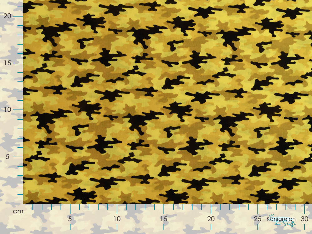 Webware Baumwolle Popeline - Camouflage