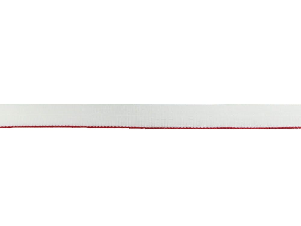 Elastisches Einfassband Jersey mit Falz ca. 20 mm breit - Streifen