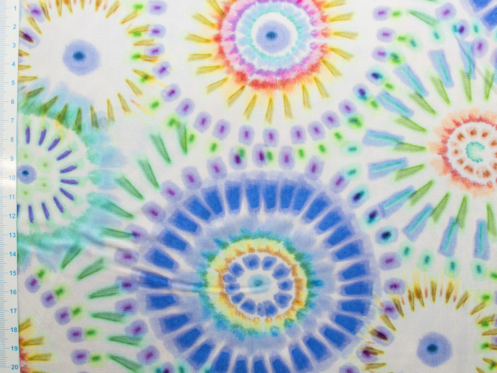 Webware Viskose Digitaldruck leicht dehnbar - Mandala