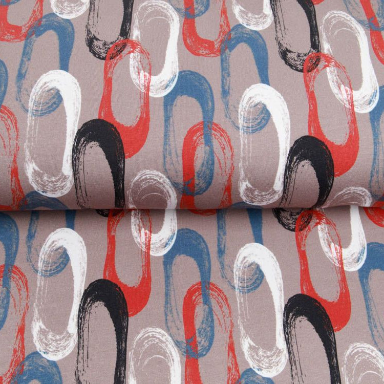 Jersey Digitalprint Stenzo Panther - Retro-Muster - schlamm