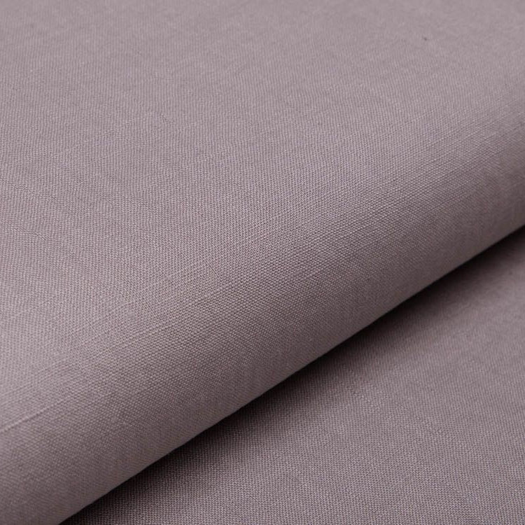 Leinen WASHED LINEN - uni grau