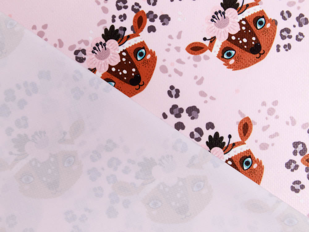 Struktur Velvet - Bärenmädchen - pastellrosa