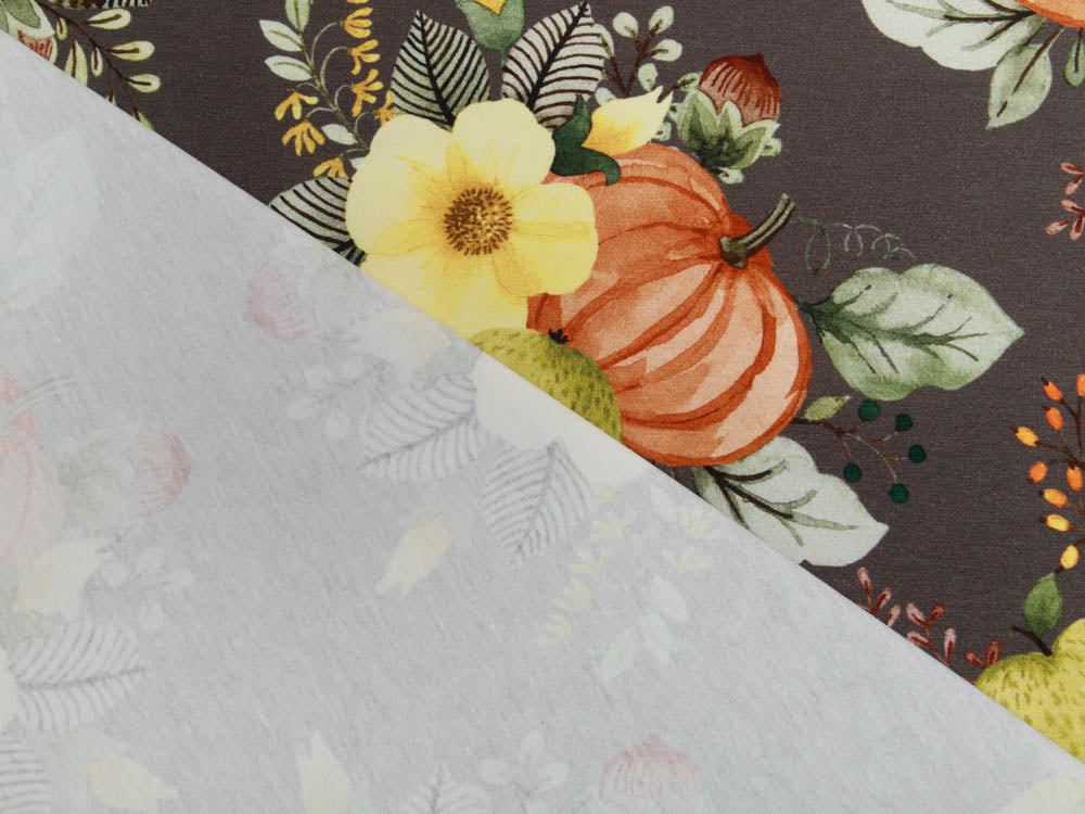 Jersey Swafing Autumn Bunny - Herbstgesteck und Kürbisse