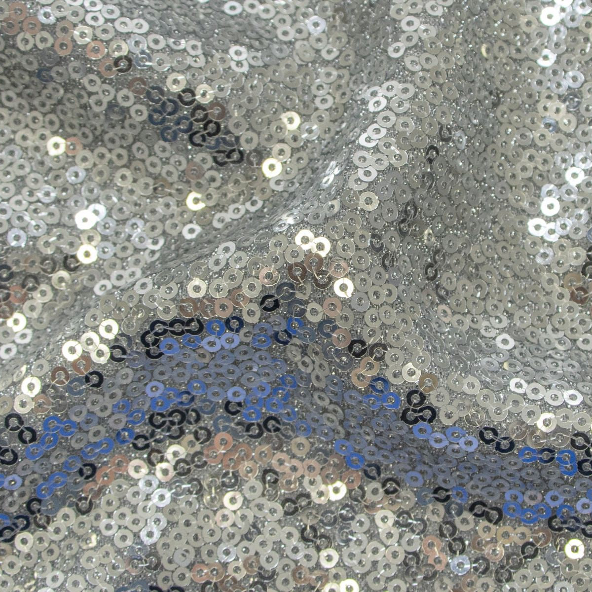 Pailettenstoff - uni