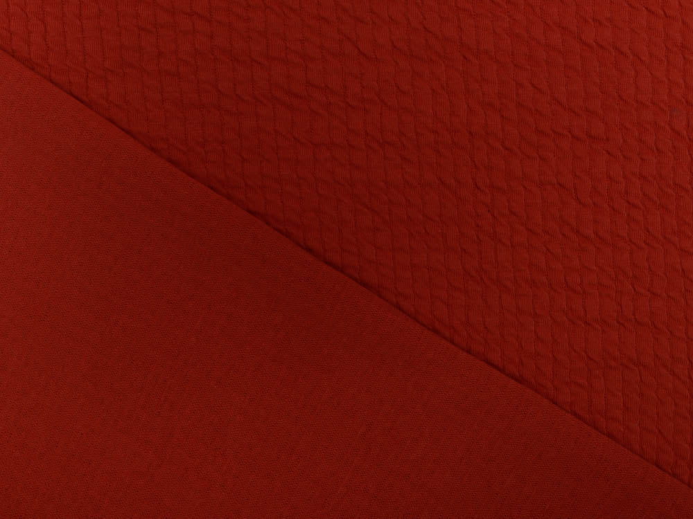 Jersey Bubble Double - gecrasht - orange