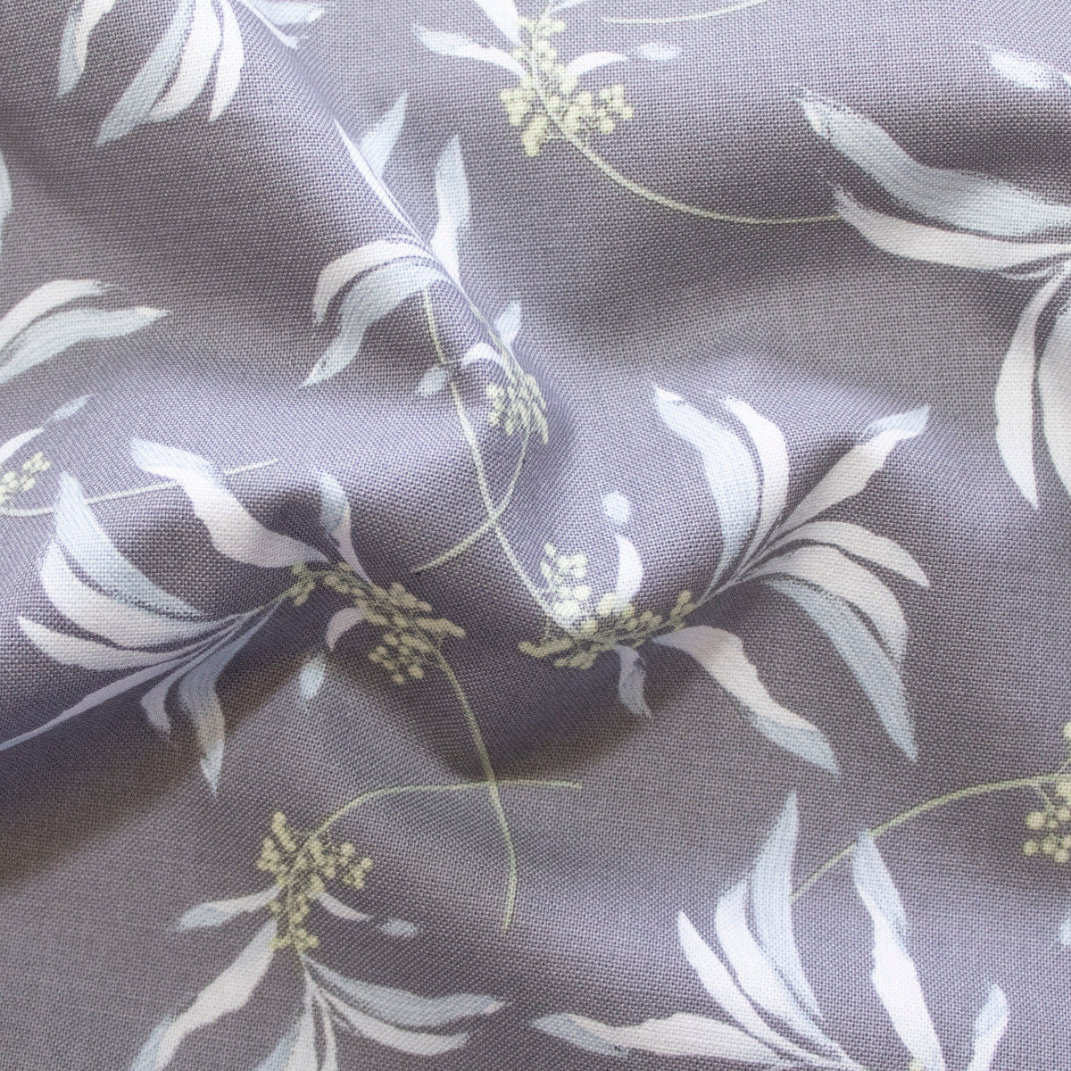 Webware Baumwolle Gütermann ring a roses - Blätter und Blumen