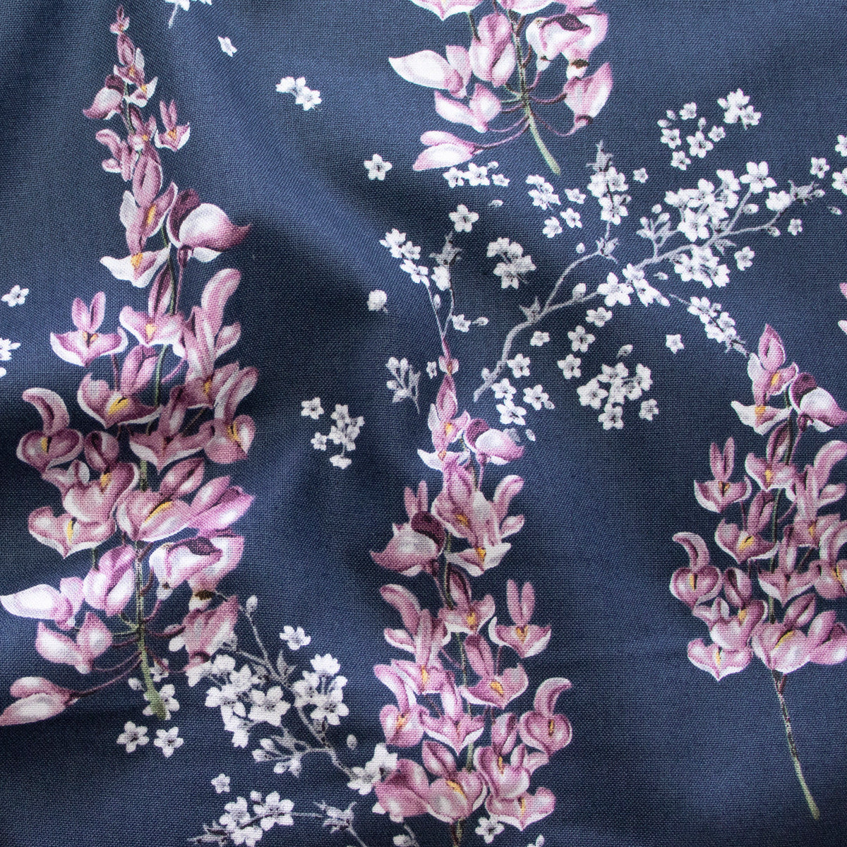 Webware Baumwolle Gütermann ring a roses - verschiedene Blumenzweige