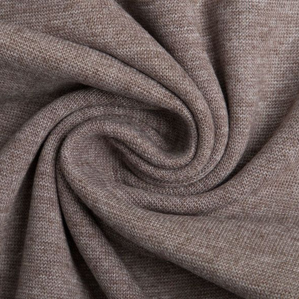 Glattes Bündchen im Schlauch - uni