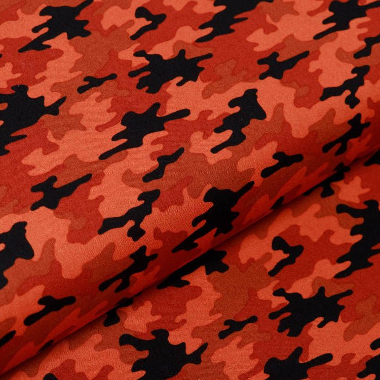 Webware Baumwolle Popeline - Camouflage