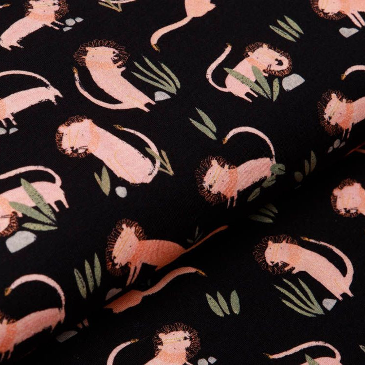 Jersey Digitaldruck by Poppy - Löwen