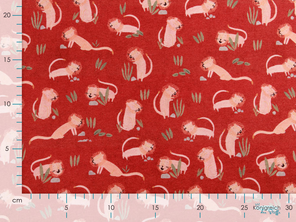 Jersey Digitaldruck by Poppy - Löwen