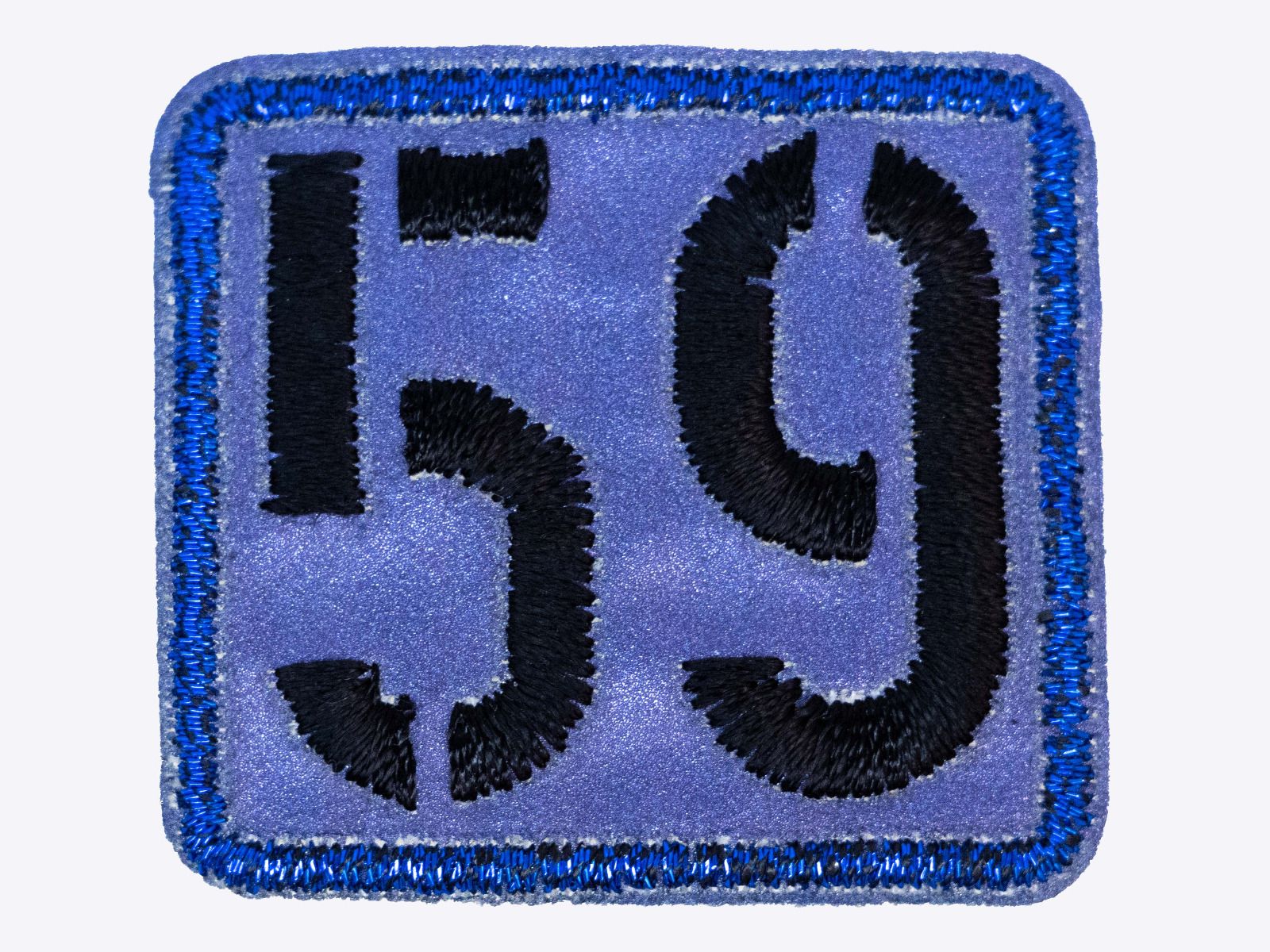 Applikation zum Aufbügeln Reflektor - reflektierende Nummer 59