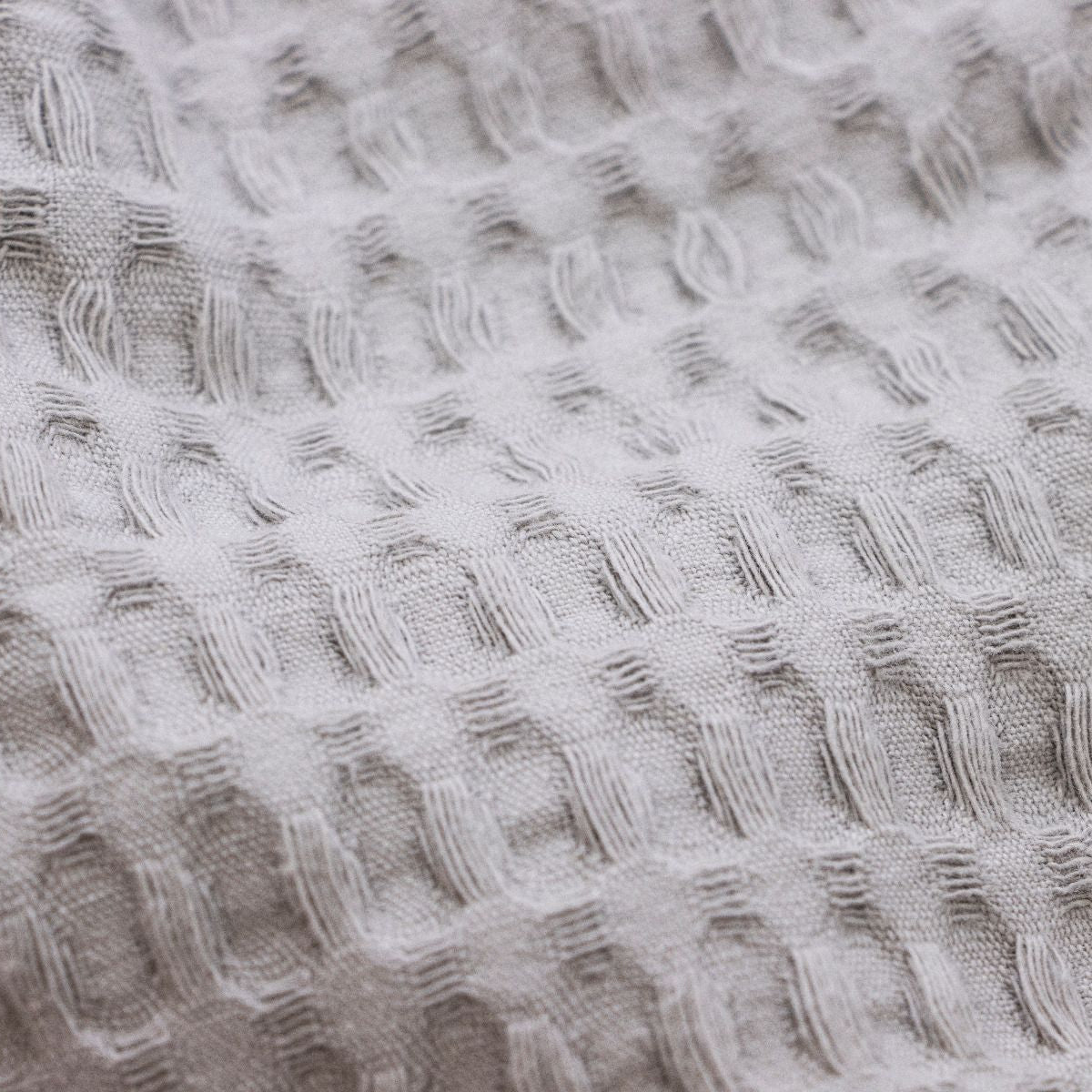 Waffelpiqué Baumwolle Maxi - uni