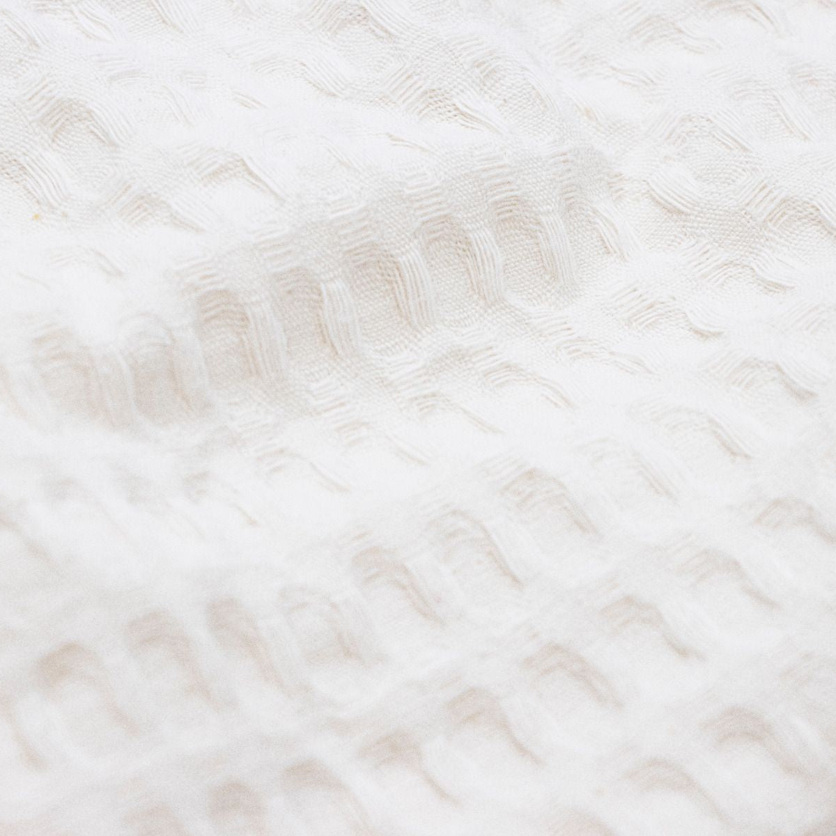 Waffelpiqué Baumwolle Maxi - uni