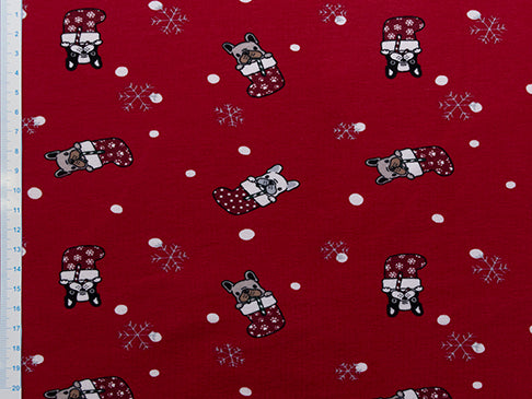 Jersey Weihnachten - Weihnachtsbulldoggen