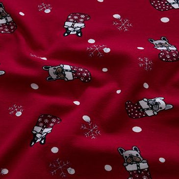Jersey Weihnachten - Weihnachtsbulldoggen