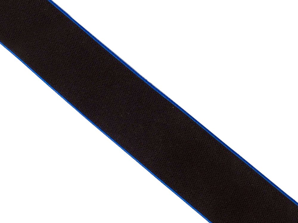 Gummiband mit farbigem Rand ca. 40 mm