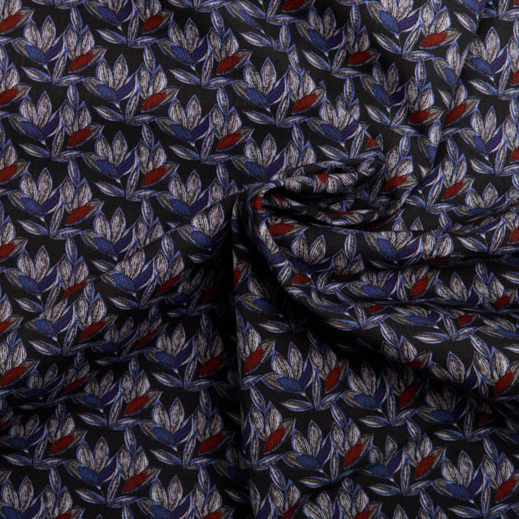 Webware Popeline Baumwolle - Seerosen