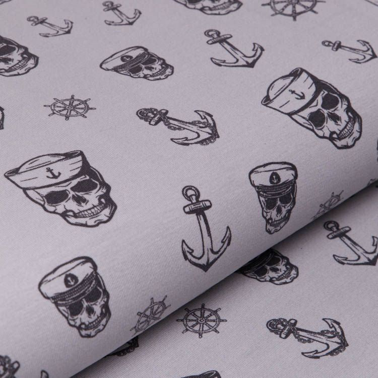 Jersey - gruslige Piraten Totenköpfe