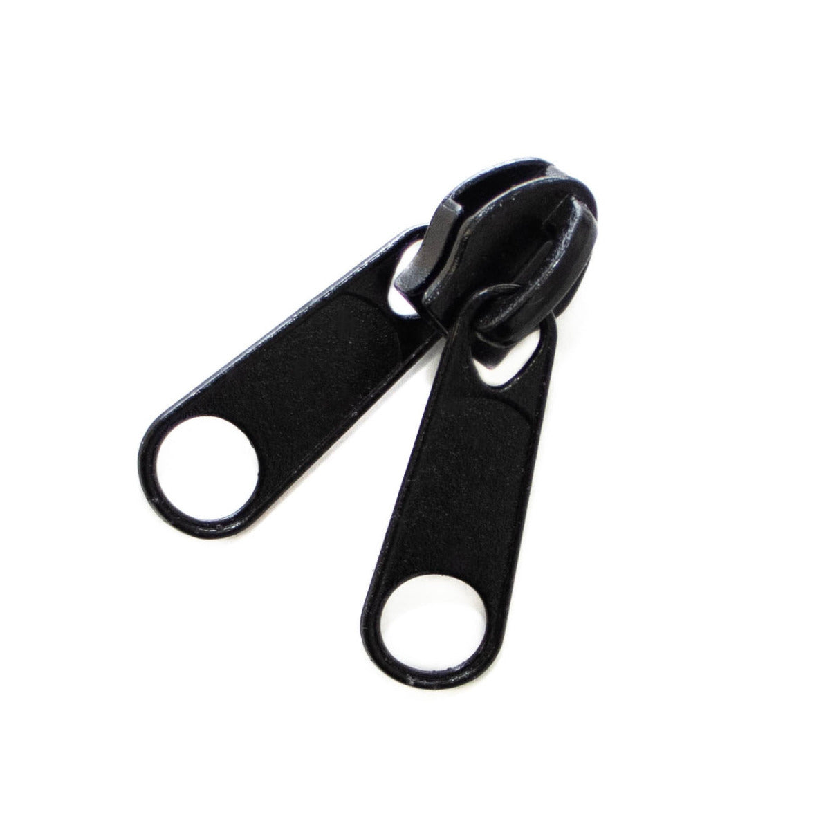 Twin Zipper/Schieber für Reißverschlüsse 10mm - 1 Stück - schwarz