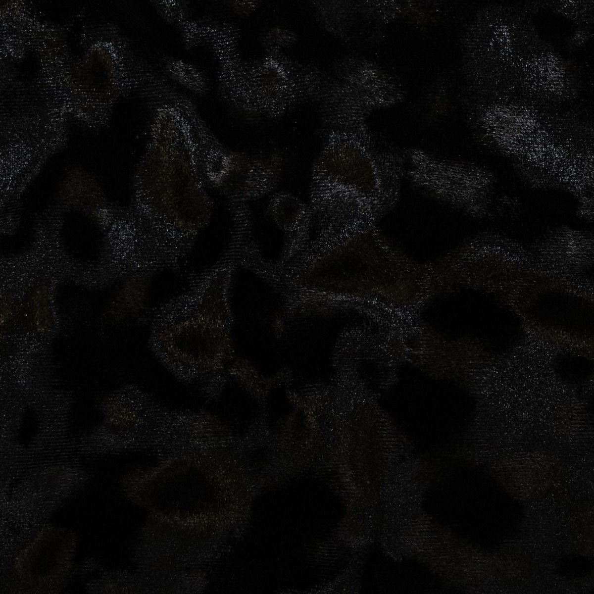 Velours Stretch - Holografrisches Punktedesign