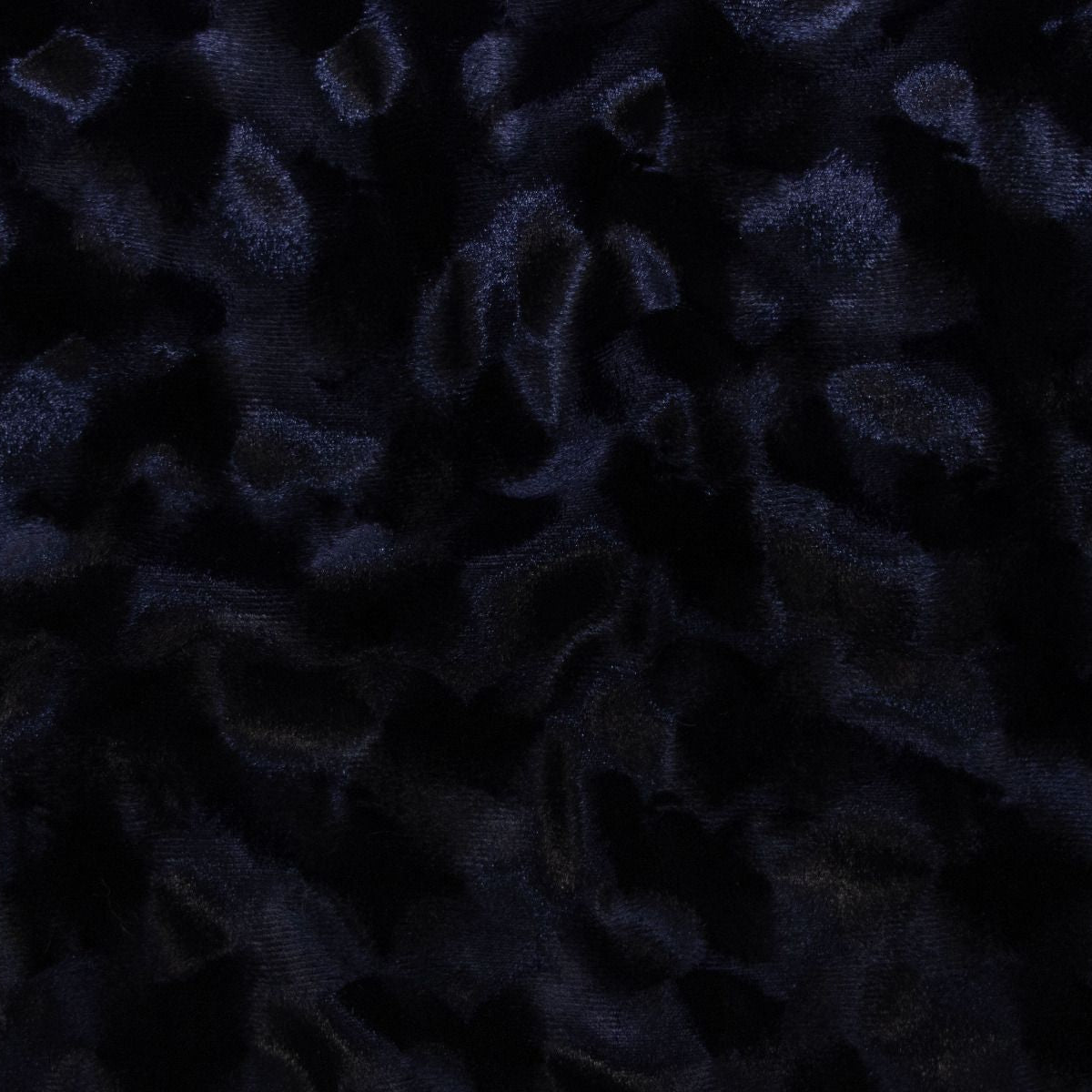 Velours Stretch - Holografrisches Punktedesign