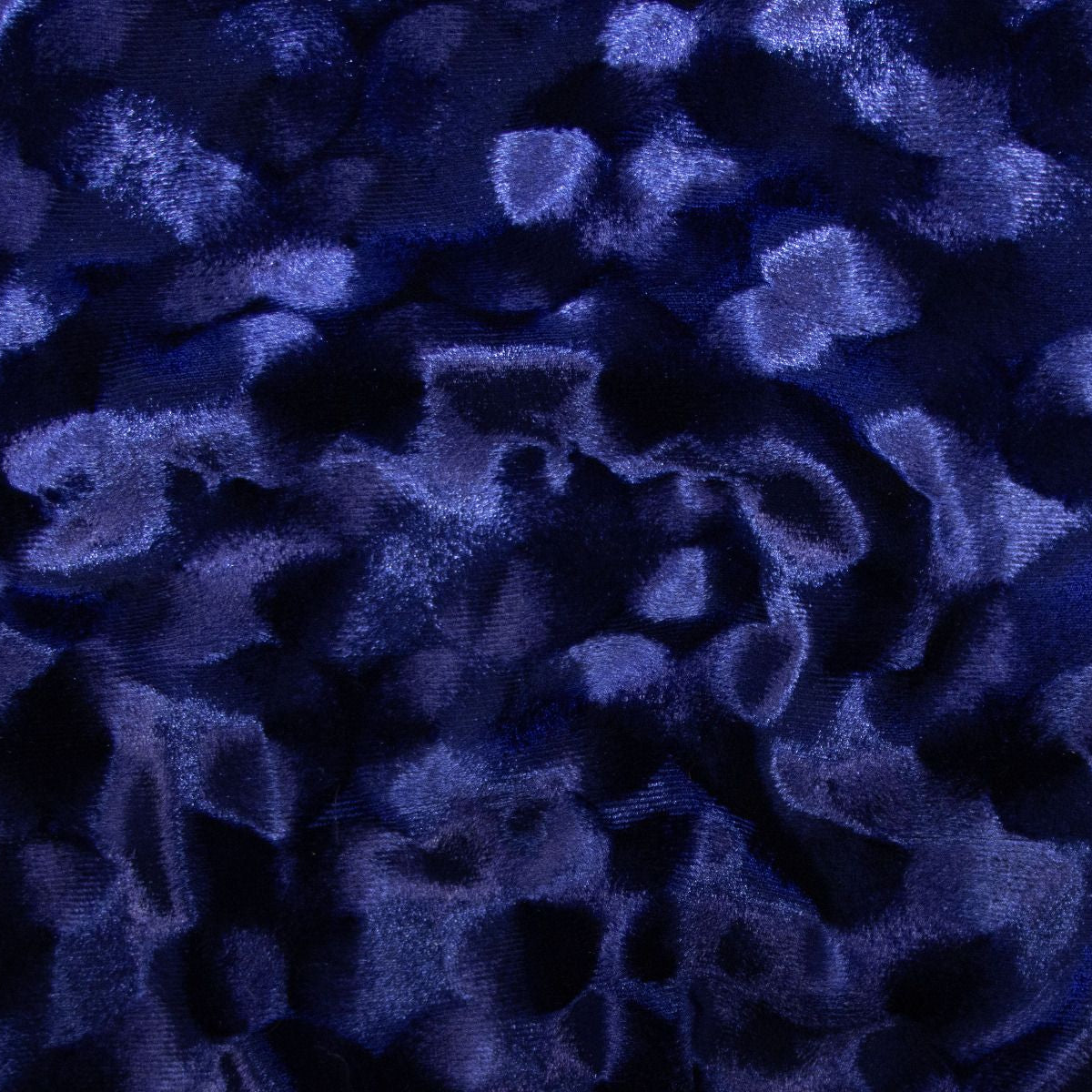 Velours Stretch - Holografrisches Punktedesign