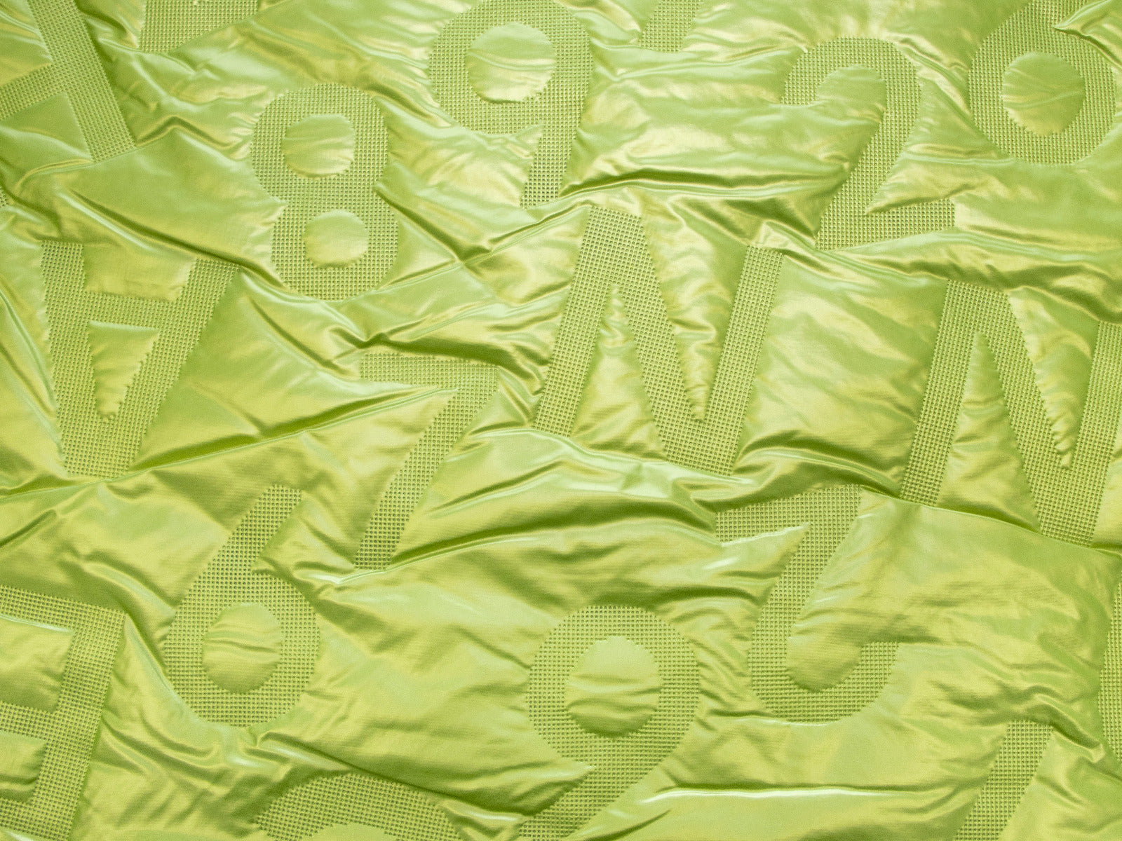 Stepper Jackenstoff - Alphabet