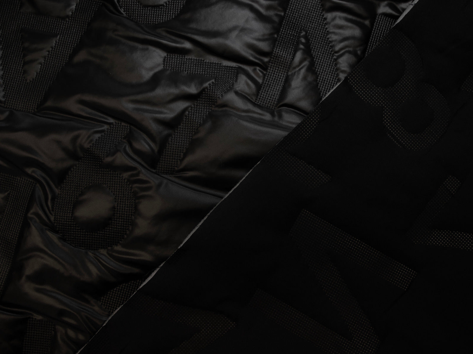 Stepper Jackenstoff - Alphabet