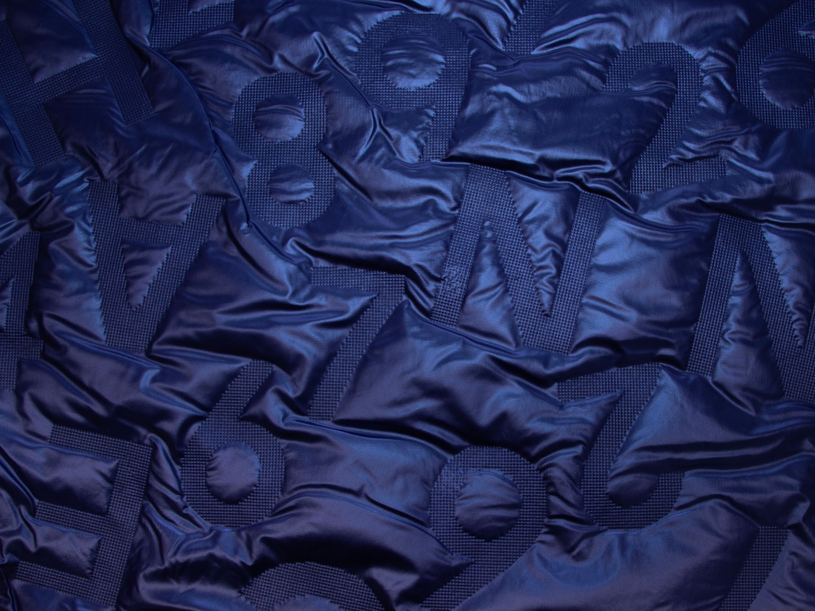 Stepper Jackenstoff - Alphabet