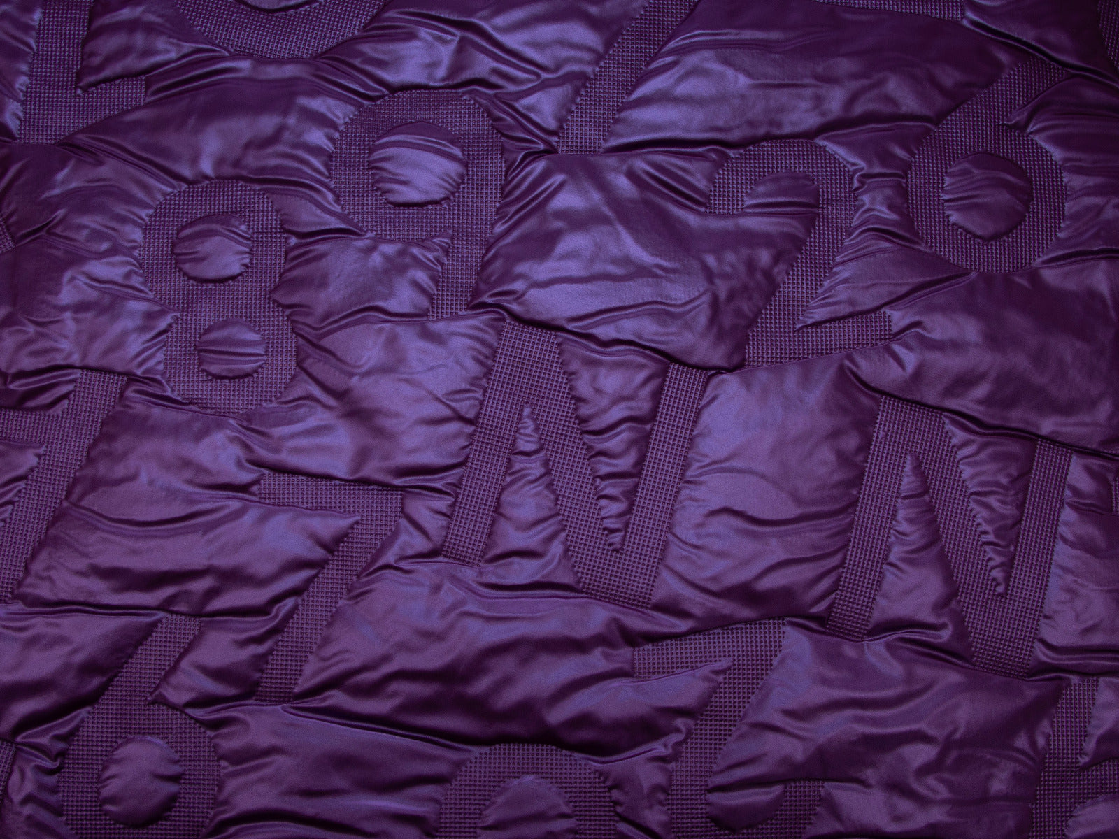 Stepper Jackenstoff - Alphabet