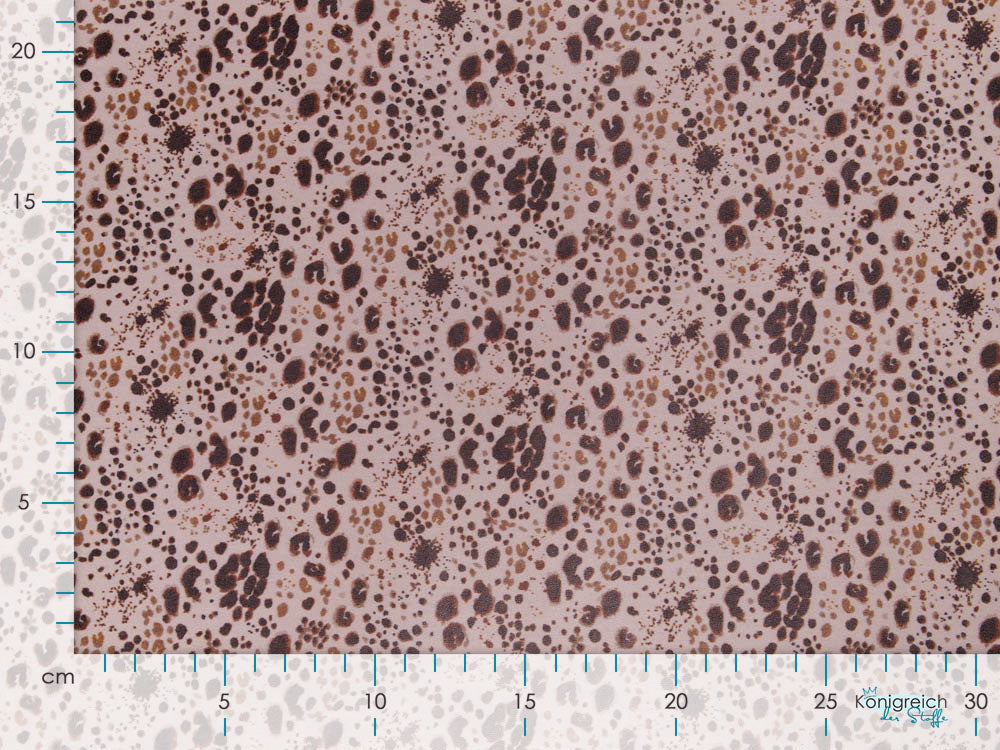 Lederimitat Digitaldruck - Animalprint
