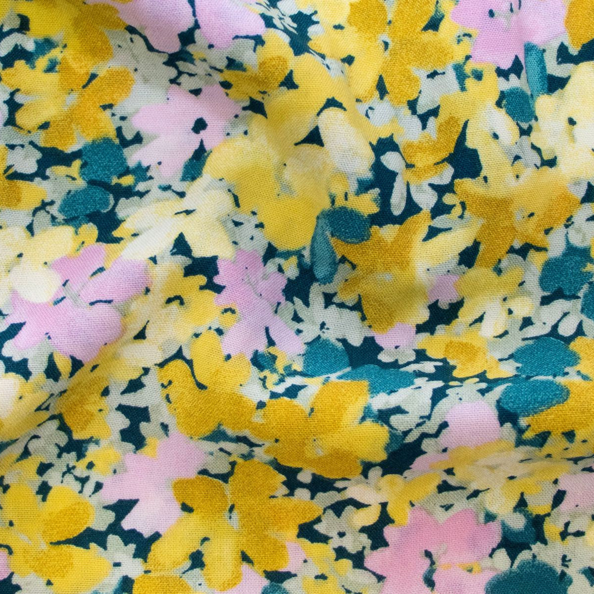 Webware Viskose - verschiedene Blümchen