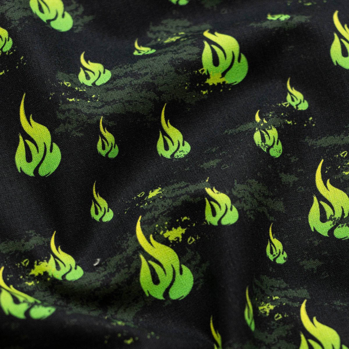 Webware Baumwolle Swafing Mystic Dragons by Steinbeck - Drachenfeuer - schwarz