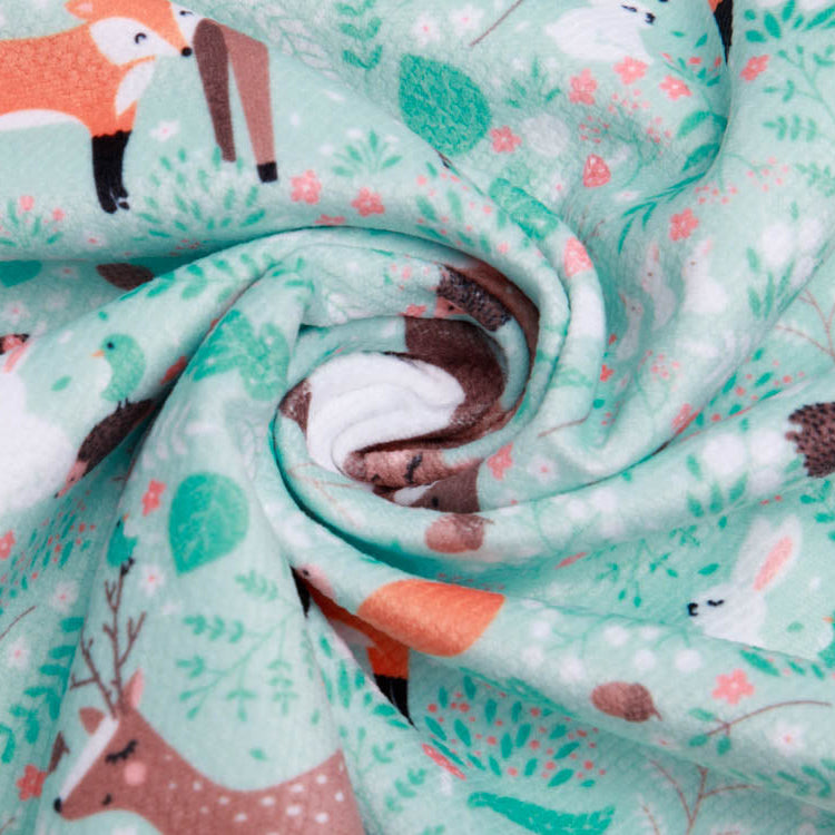 Struktur - Velvet - tierische Freundschaften - mint