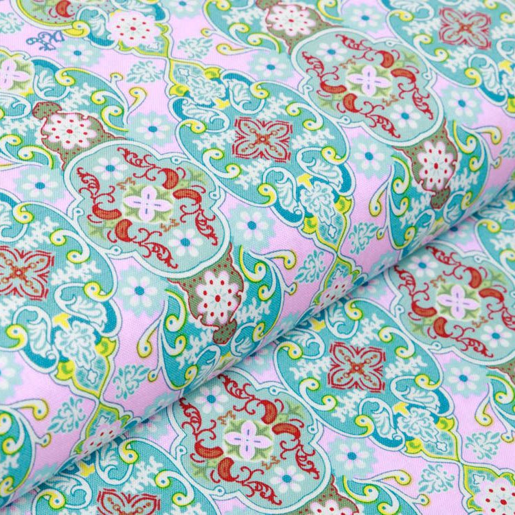 Webware Baumwolle Swafing Julia - blumige Ornamente