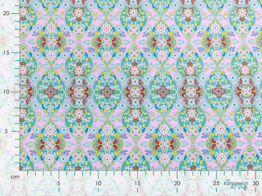 Webware Baumwolle Swafing Julia - blumige Ornamente