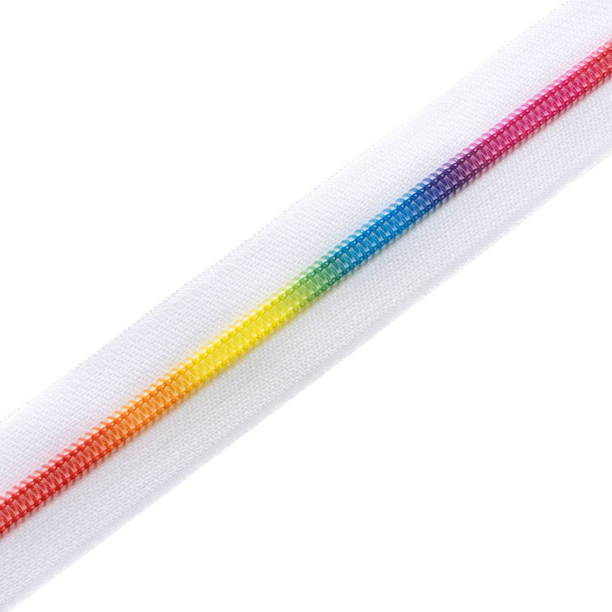 Endlos-Reißverschluss 6mm - Regenbogen