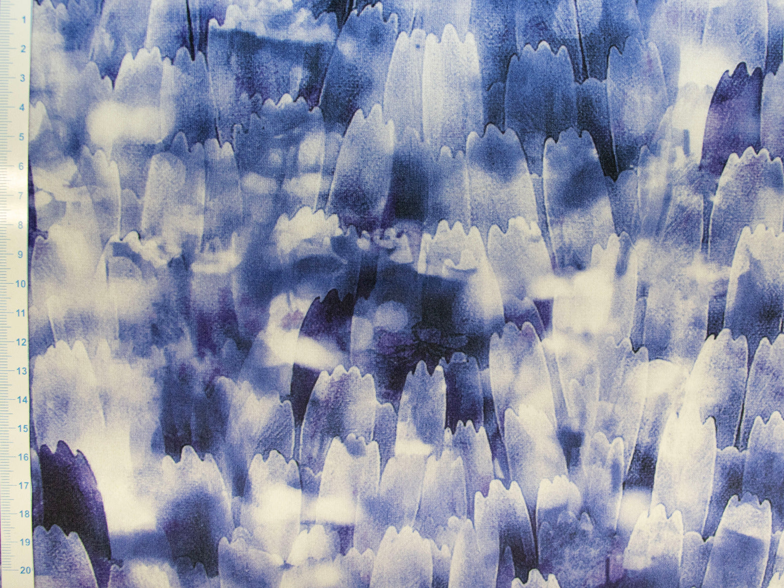 Velours Stretch Digitaldruck - Tulpen