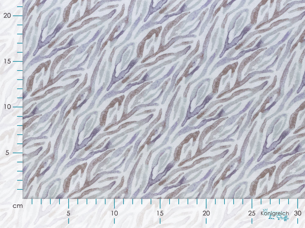 Jersey Viskose Digitaldruck - abstrakte Wellen