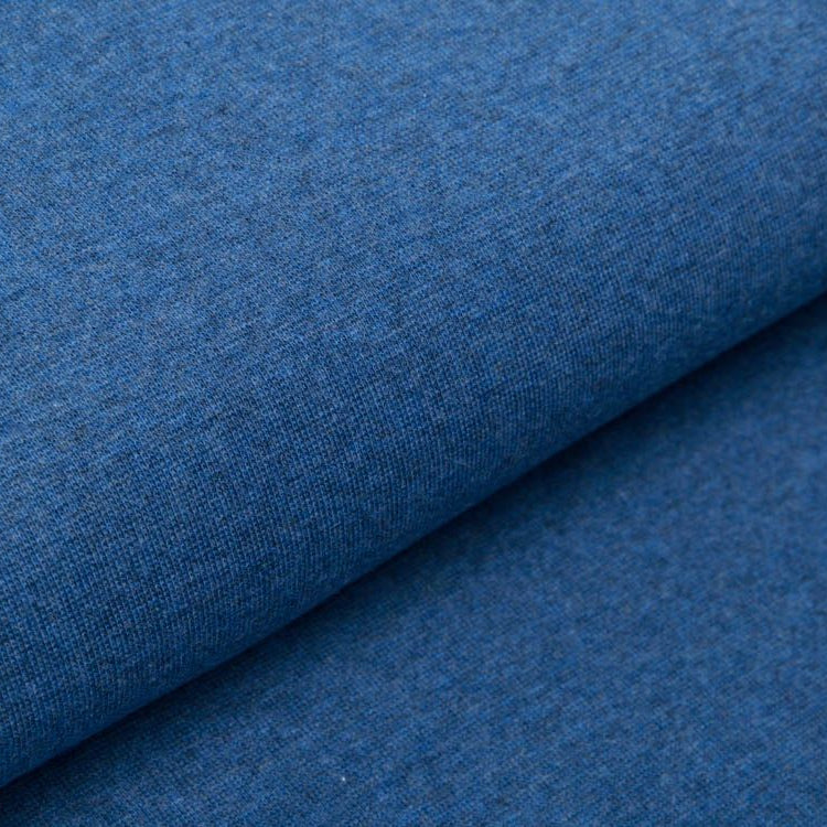 Glattes Bündchen Stoff im Schlauch - Meliert