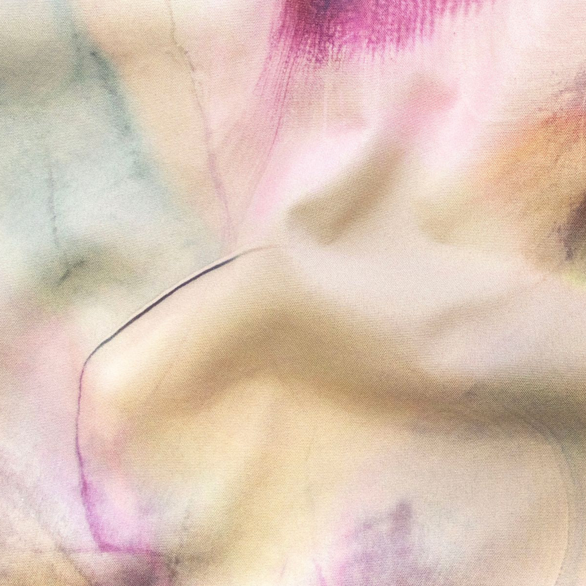 Softshell Digitaldruck - Watercolor - rosa