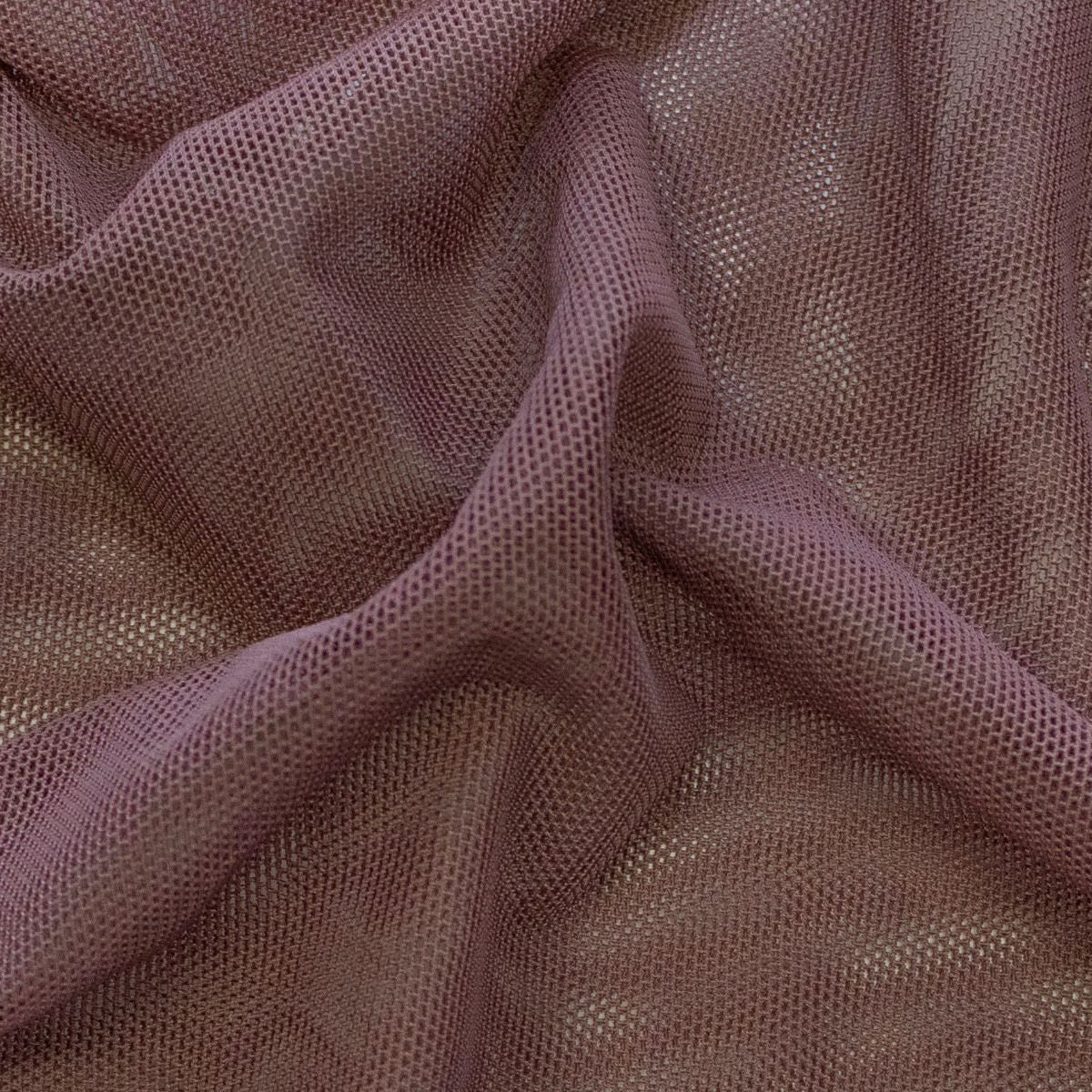 Funktions-Mesh fein dehnbar - mauve